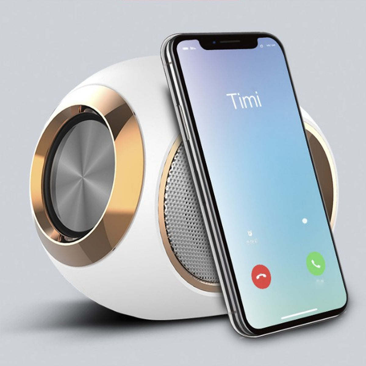 Vintage European-Style Bluetooth Speaker - Olden Golden | Superior Sound & Retro Look, Wireless Streaming, Hands-Free Calling