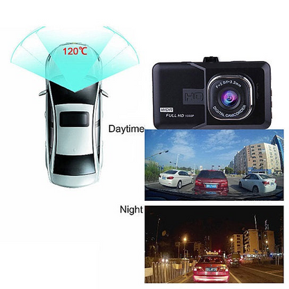 Black Box Dash Cam 1080P G-Sensor Looping Car Camera - Clear Recording, G-Sensor, Easy Playback