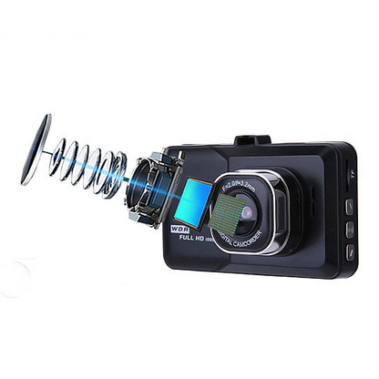 Black Box Dash Cam 1080P G-Sensor Looping Car Camera - Clear Recording, G-Sensor, Easy Playback