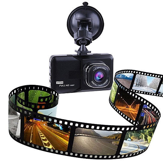 Black Box Dash Cam 1080P G-Sensor Looping Car Camera - Clear Recording, G-Sensor, Easy Playback