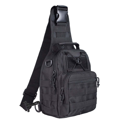 Tactical Sling Shoulder Bag - Versatile Outdoor MOLLE Backpack