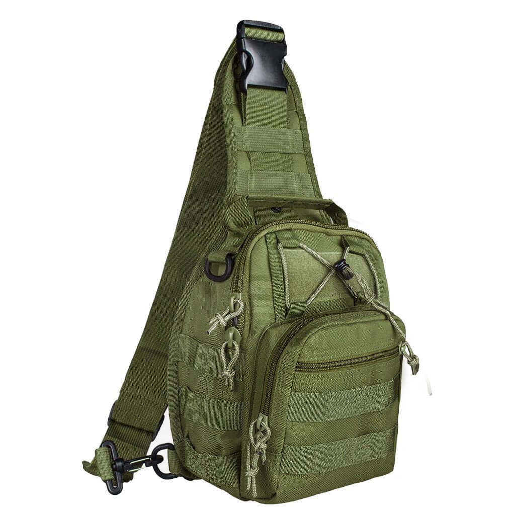 Tactical Sling Shoulder Bag - Versatile Outdoor MOLLE Backpack