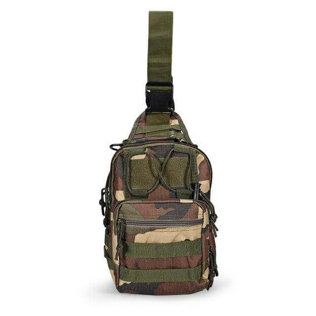 Tactical Sling Shoulder Bag - Versatile Outdoor MOLLE Backpack