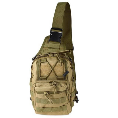 Tactical Sling Shoulder Bag - Versatile Outdoor MOLLE Backpack