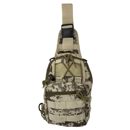 Tactical Sling Shoulder Bag - Versatile Outdoor MOLLE Backpack