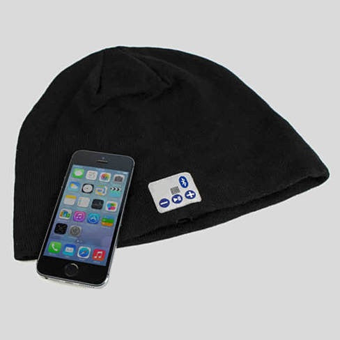 Stay Warm and Jam On with the Musical Beanie Bluetooth Hat - Perfect for Winter!