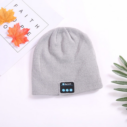 Stay Warm and Jam On with the Musical Beanie Bluetooth Hat - Perfect for Winter!