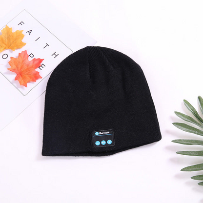 Stay Warm and Jam On with the Musical Beanie Bluetooth Hat - Perfect for Winter!