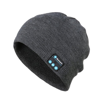 Stay Warm and Jam On with the Musical Beanie Bluetooth Hat - Perfect for Winter!