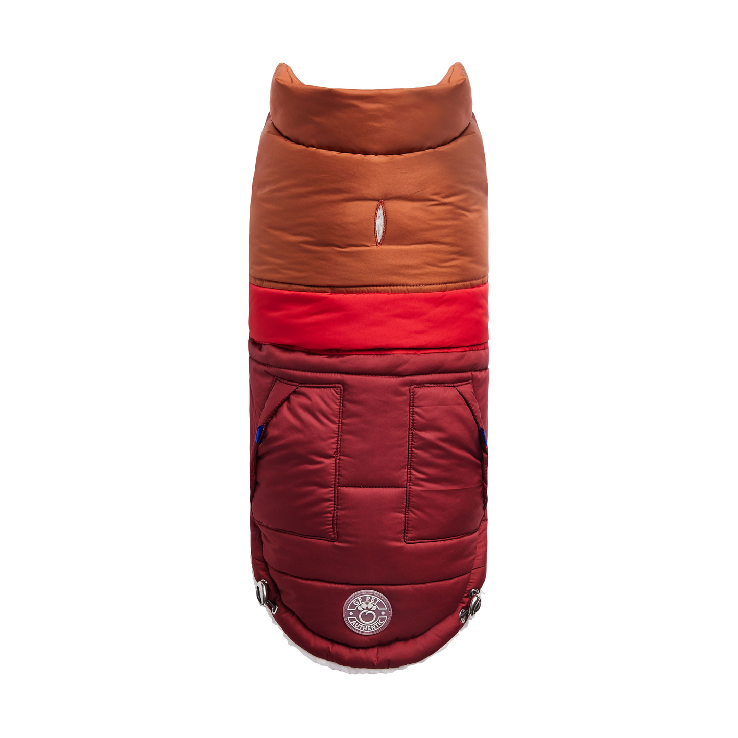 Retro Puffer - Dark Red | Fashionable and Warm Dog Coat