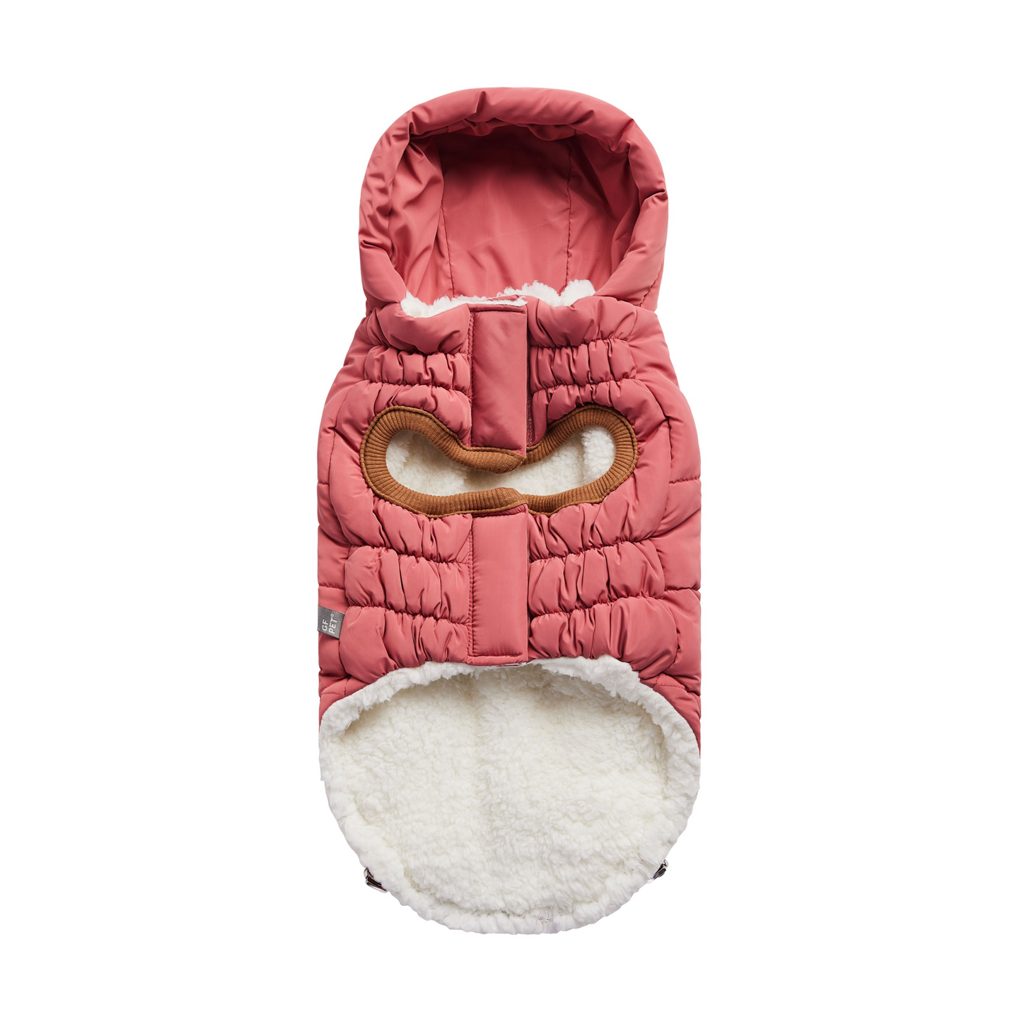 GF PET Elasto-FIT Super Puff Parka - Pink | Water Repellent and Snuggly Warm