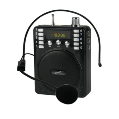 Supersonic Bluetooth Portable PA System - Wireless, Rechargeable, LED Display, FM Radio, Karaoke & More