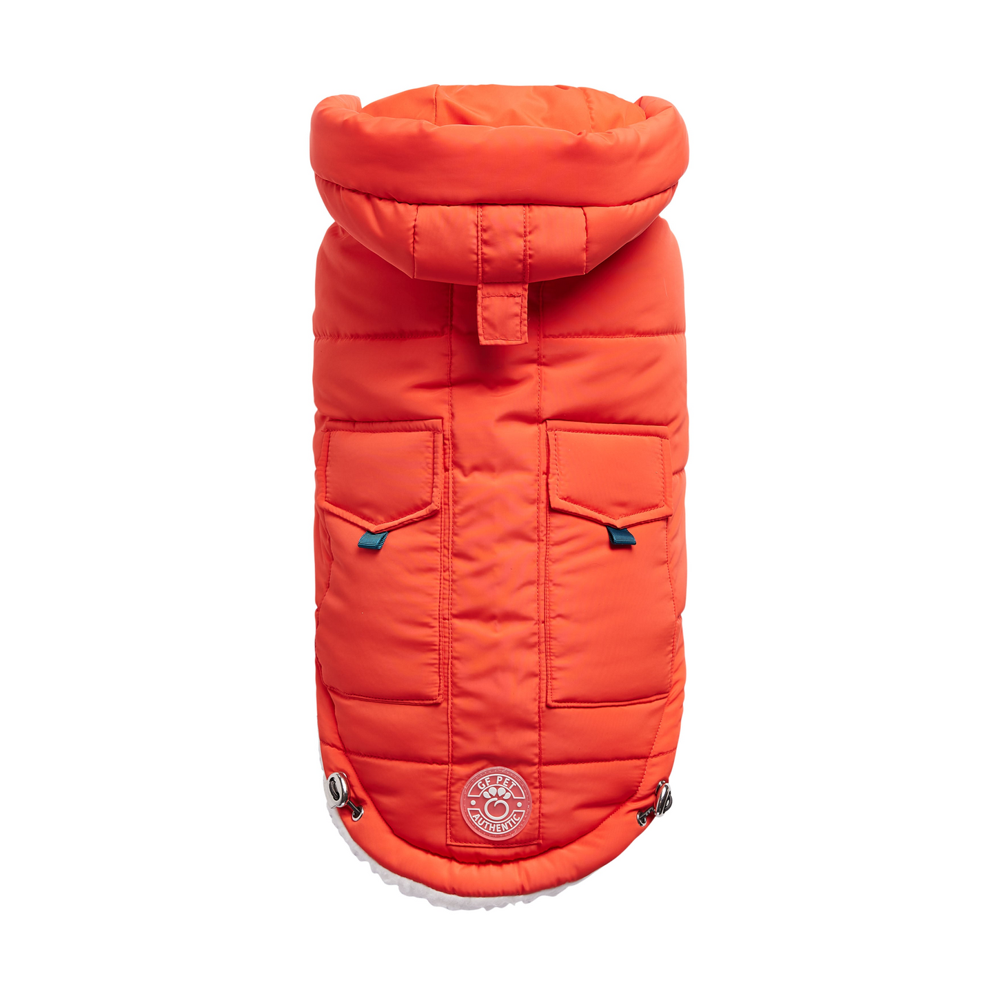 GF PET Elasto-FIT Super Puff Parka - Orange | Warm & Stylish Dog Coat for Ultimate Comfort