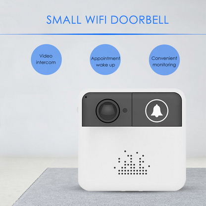 Knock Knock Video Doorbell WiFi Enabled - Remote Monitoring and Two-Way Talk