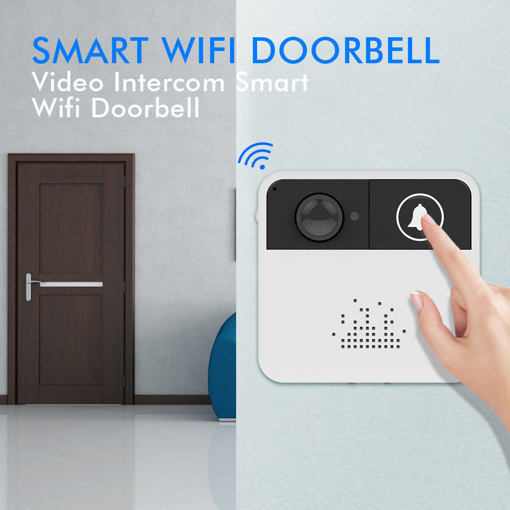 Knock Knock Video Doorbell WiFi Enabled - Remote Monitoring and Two-Way Talk