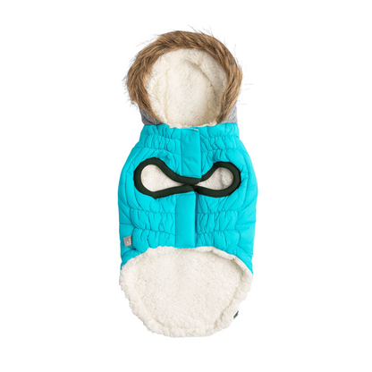 Stay Warm and Stylish with the Winter Sailor Parka - Aqua