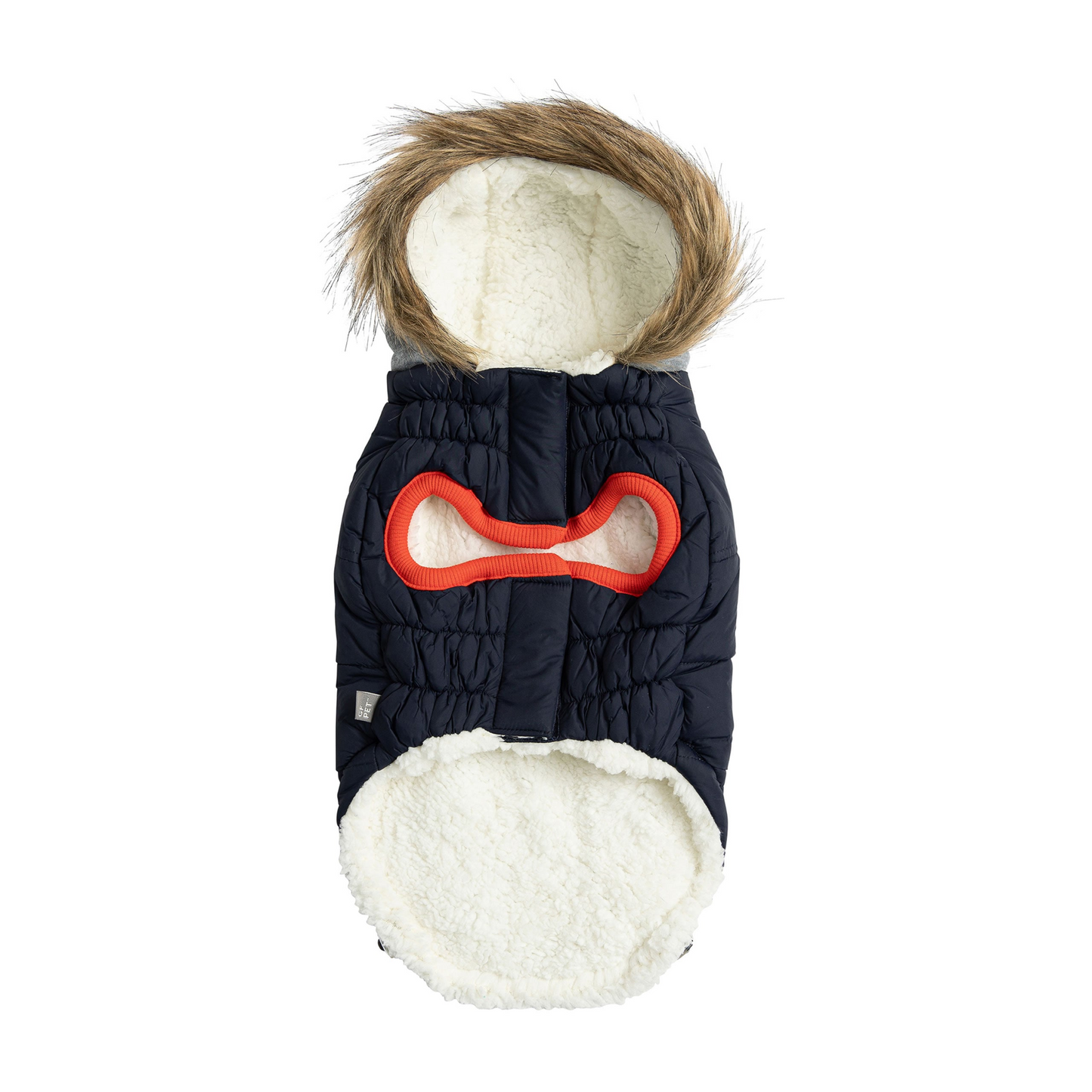 GF Pet Winter Sailor Parka - Navy | Warm and Fashionable Dog Jacket