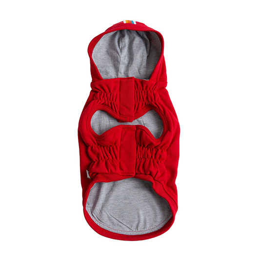 GF PET Urban Hoodie - Red | Coolest Hoodie for Your Dog