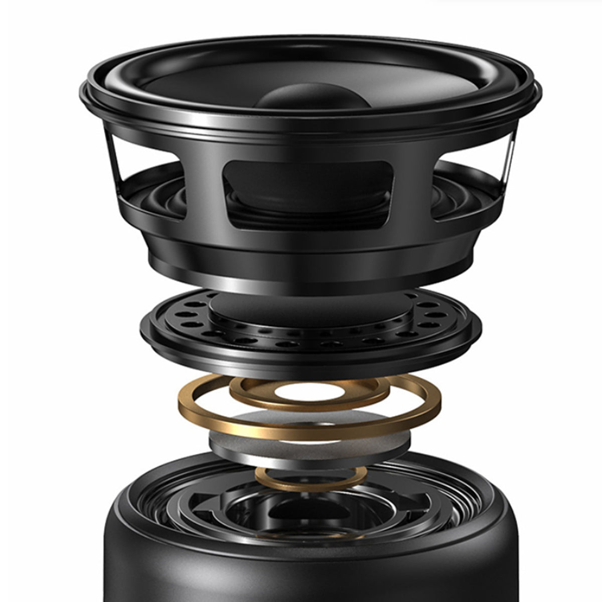 Volto Big Sound Mini Bluetooth Speaker - Surround Sound, FM Radio, MP3 Player & Built-in Mic - Portable & Stylish Design