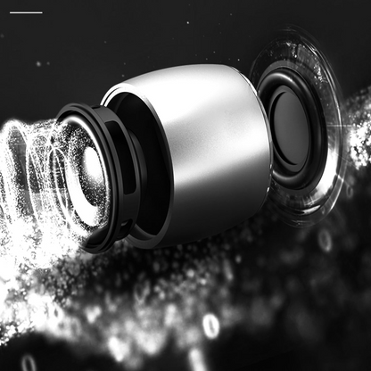 Volto Big Sound Mini Bluetooth Speaker - Surround Sound, FM Radio, MP3 Player & Built-in Mic - Portable & Stylish Design