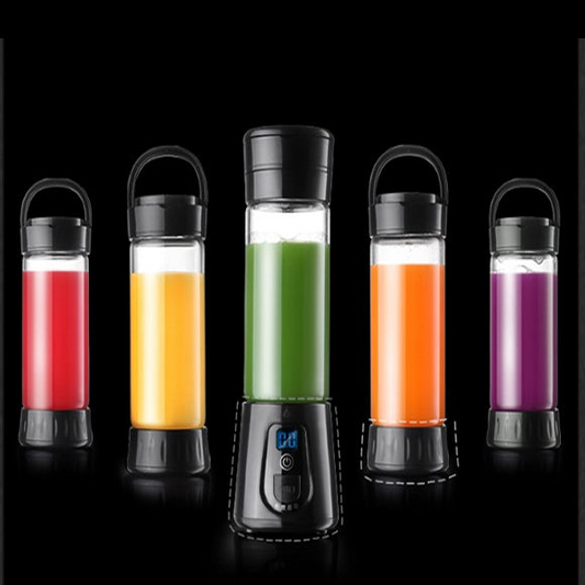 JuiceUp N Go Quick Portable Juicer and Smoothie Blender - Powerful, Lightweight & Convenient, Rechargeable & USB Charging, BPA-Free, Dishwasher Safe