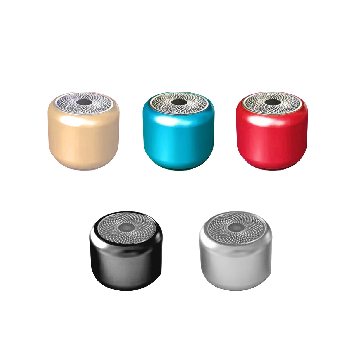 Metallio Bluetooth Enabled Pocket Speaker - Portable Mini Speaker with Big Sound