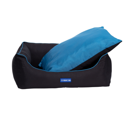 Daytona Eco-Fabric Bolster Dog Bed - Stylish, Comfortable, and Earth-Friendly