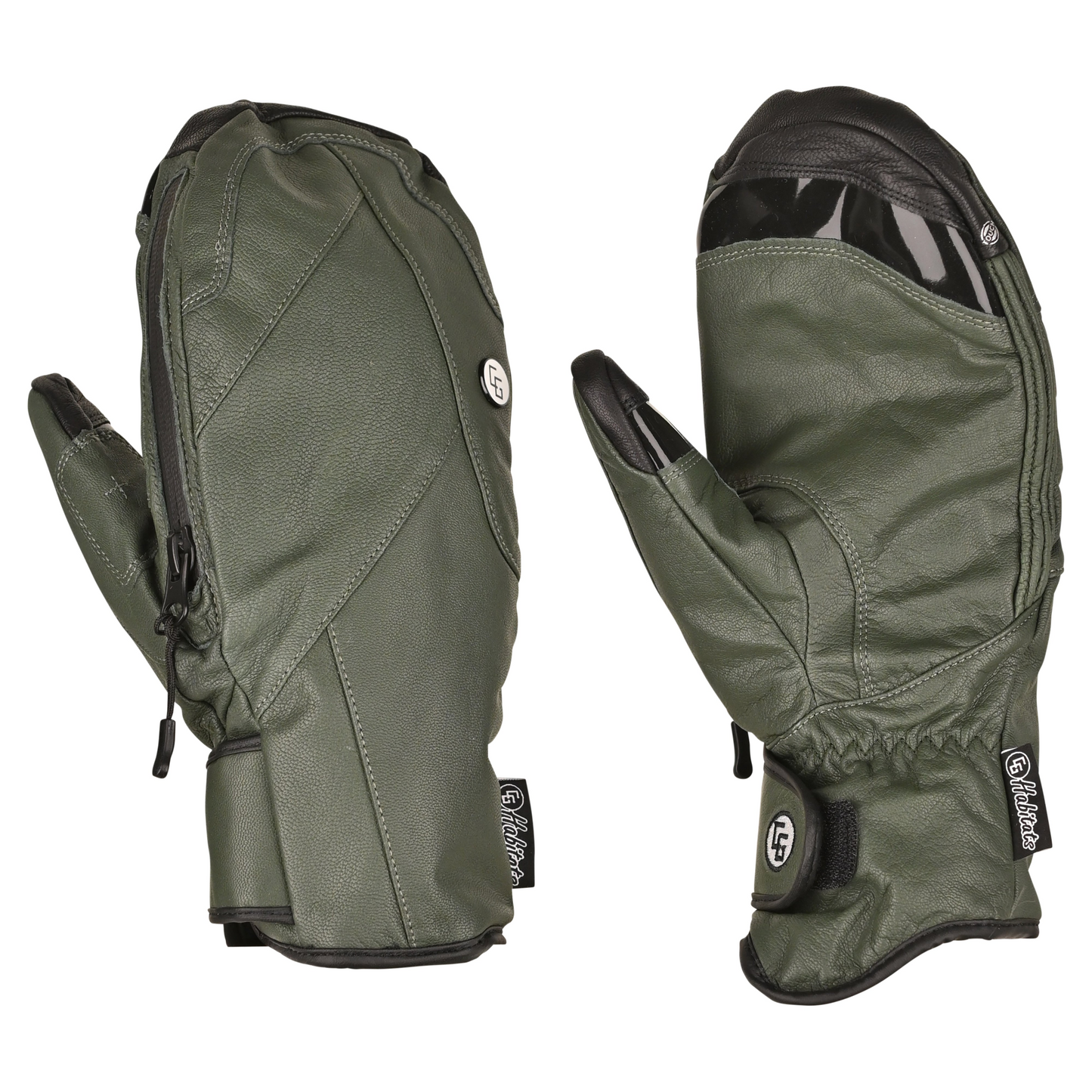 Handbag Mitten - Premium Genuine Leather Touchscreen Winter Mittens for All Weather - Insulated, Sleek & Durable Gloves for Men & Women
