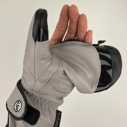 Handbag Mitten - Premium Genuine Leather Touchscreen Winter Mittens for All Weather - Insulated, Sleek & Durable Gloves for Men & Women
