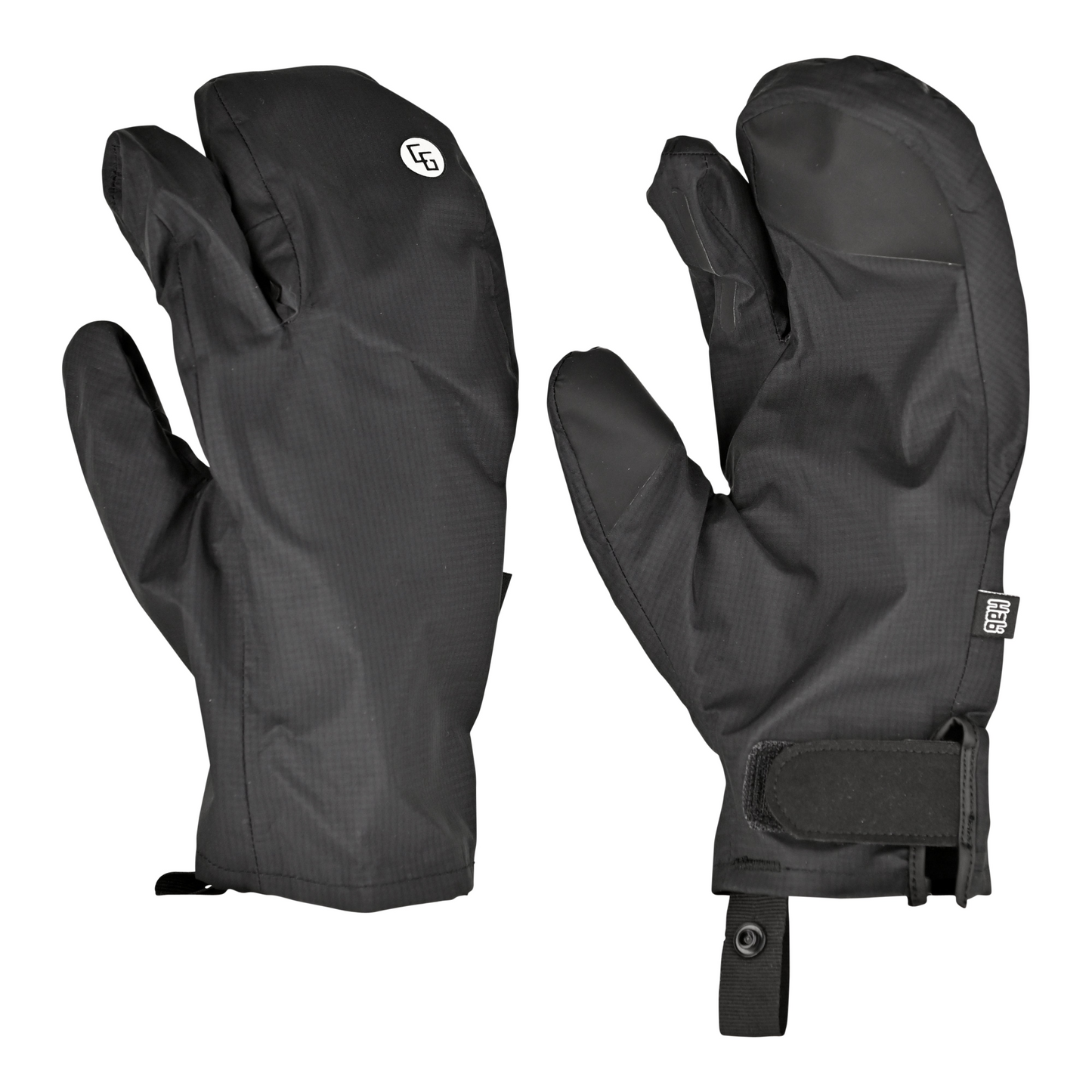 Shell Trigger Mitten - Premium Minimalist Waterproof and Breathable Mittens with Grippy Fingertips