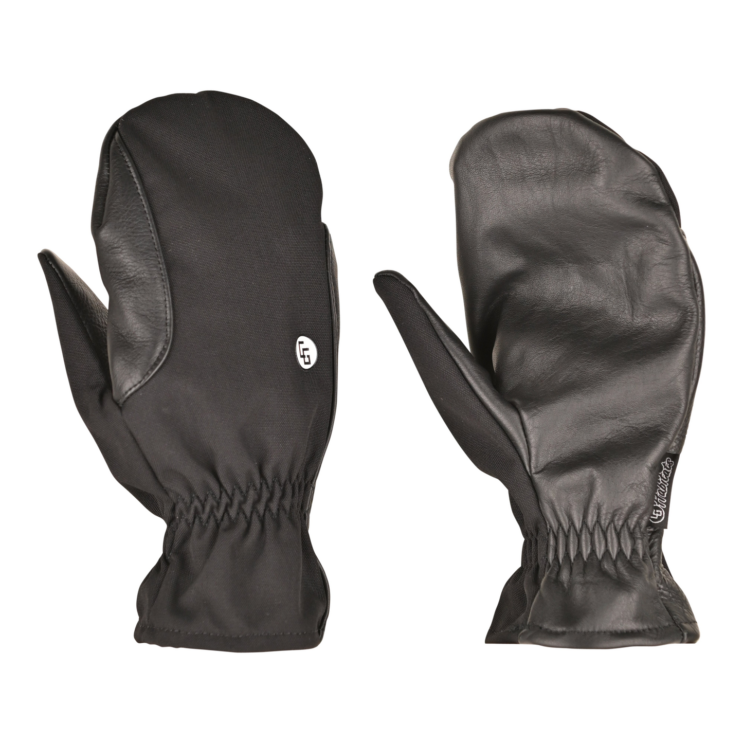 Super Shell Mitten - Heavy Duty Cowhide Palm, Durable Ballistic Nylon, Perfect for Snowboarding and Outdoor Activities