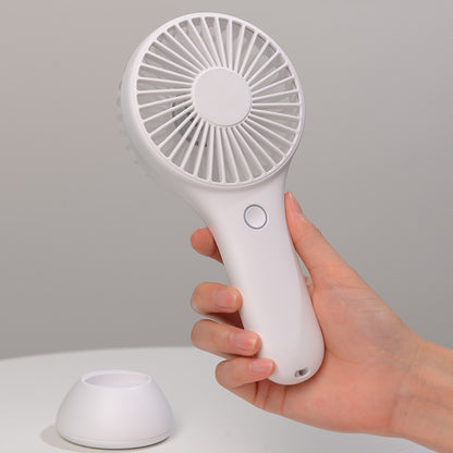 Charging small portable fan