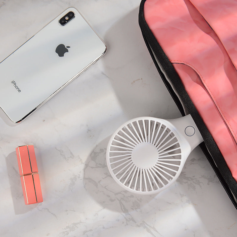 Charging small portable fan
