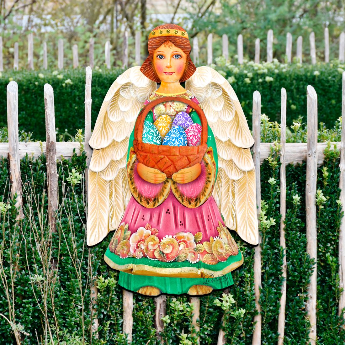 Easter Angel Easter Door Decor by G. DeBrekht - Easter Spring Decor - 8154153H-1