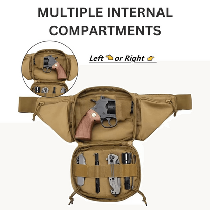 Tactical Waist Bag & MOLLE EDC Pouch for Outdoor Activities - Lightweight and Versatile