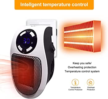 US Heater Portable Oscillating Heater | Overheat Protection