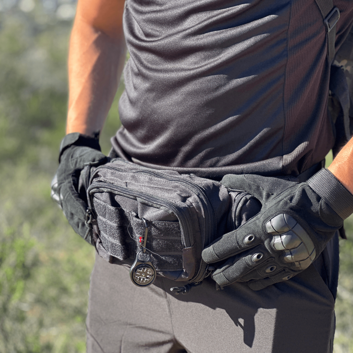 Tactical Waist Bag & MOLLE EDC Pouch for Outdoor Activities - Lightweight and Versatile