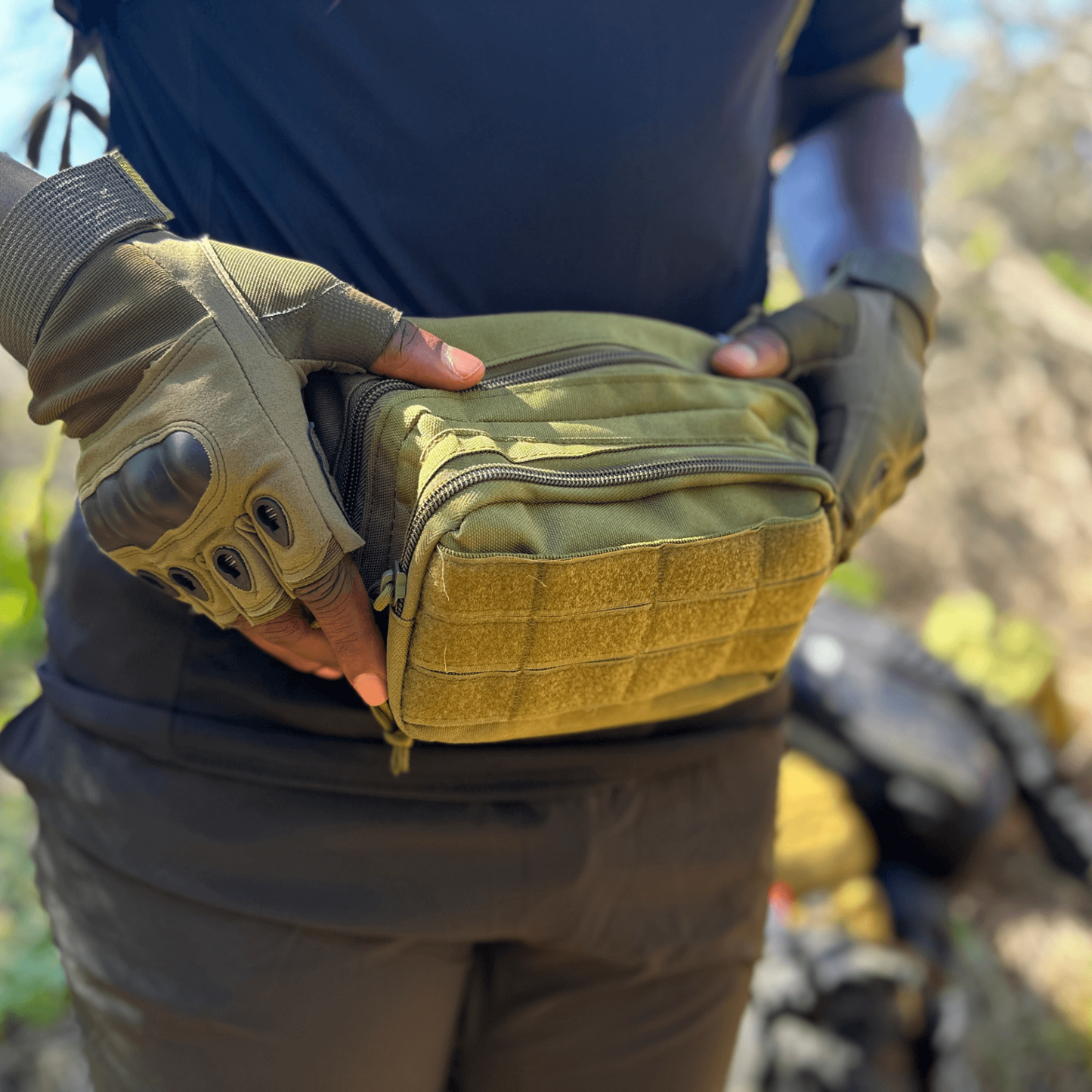 Tactical Waist Bag & MOLLE EDC Pouch for Outdoor Activities - Lightweight and Versatile