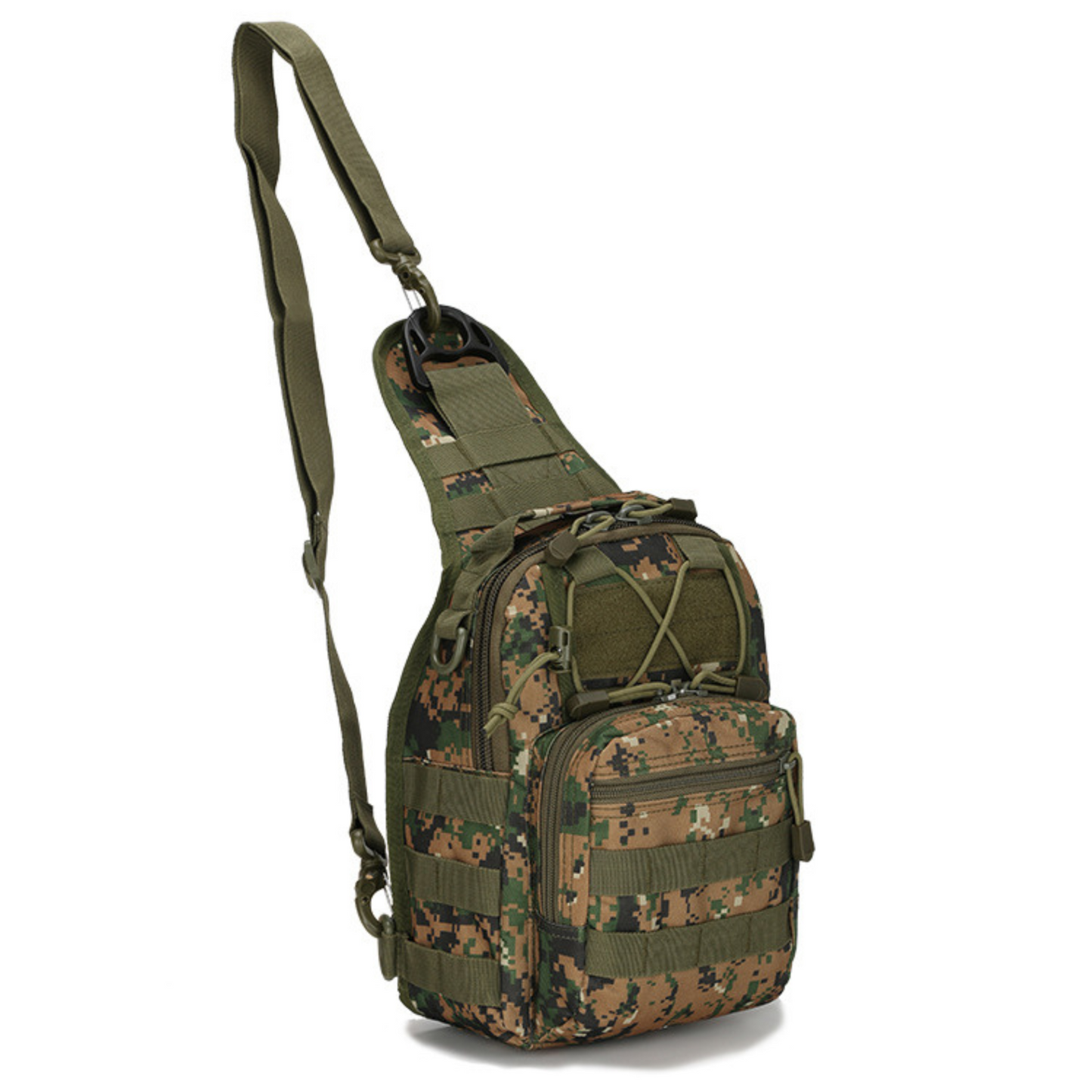 Tactical Sling Shoulder Bag - Versatile Outdoor MOLLE Backpack