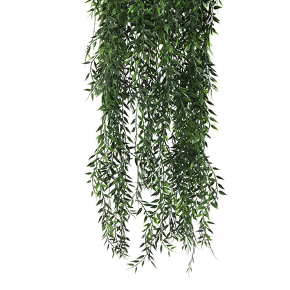 Artificial Hanging Fern Basket UV Resistant (13.8in x 55.1in /35cm x 140cm )-4