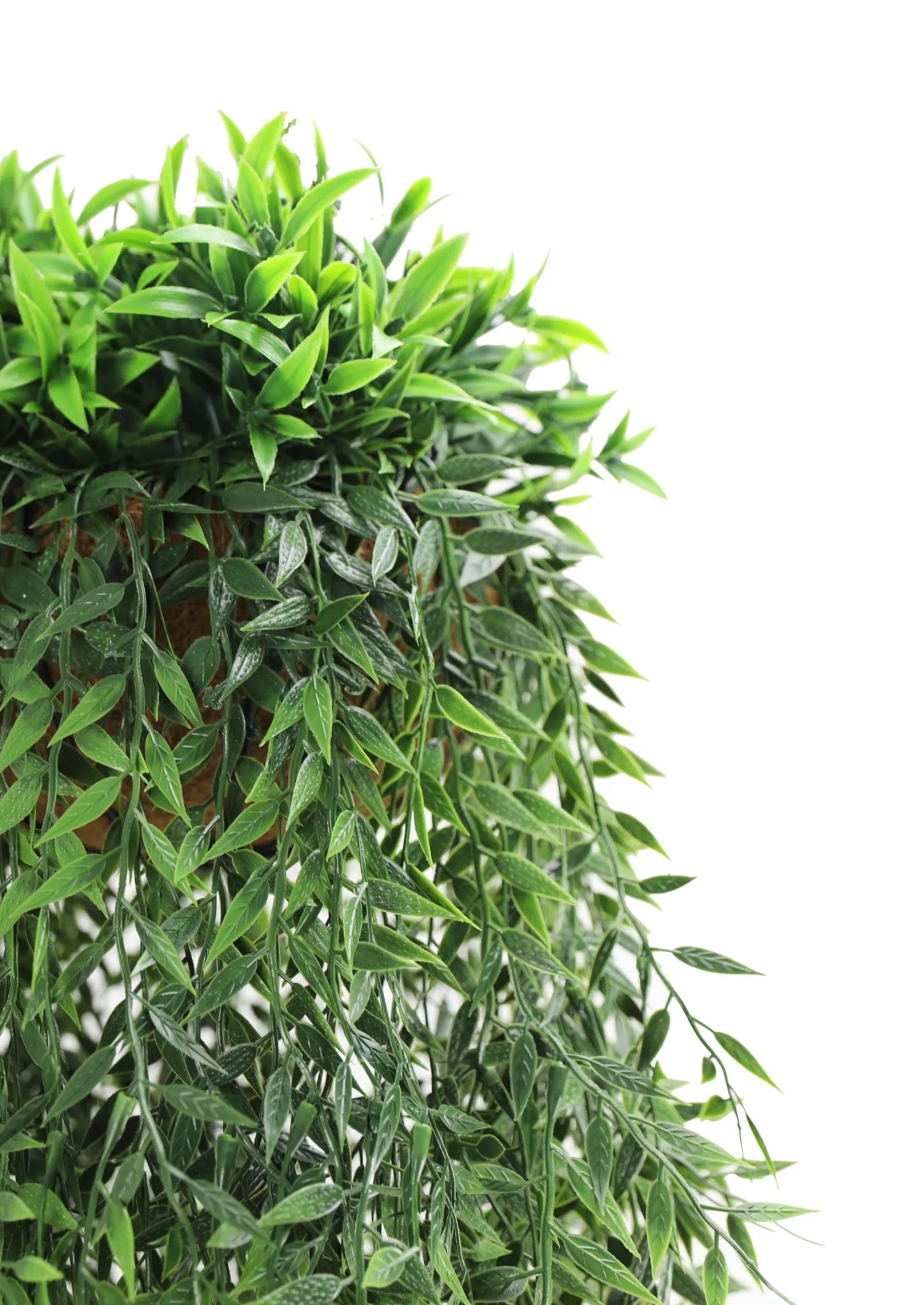 Artificial Hanging Fern Basket – UV Resistant (10.2in x 53.1in | 26cm x 135cm)-3