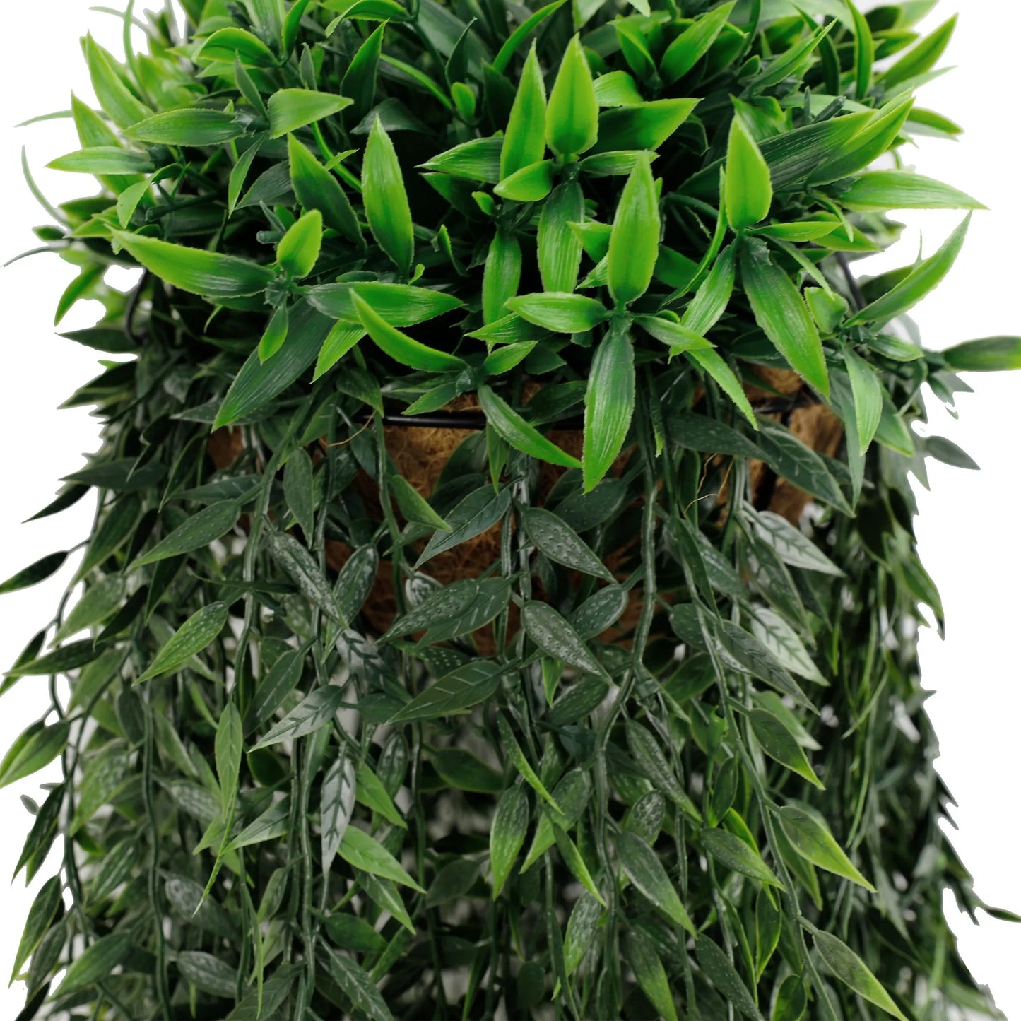 Artificial Hanging Fern Basket – UV Resistant (10.2in x 53.1in | 26cm x 135cm)-4