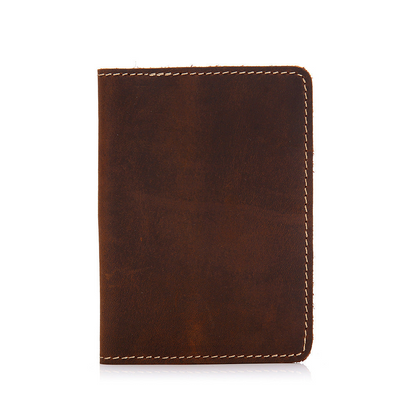 Priam Handmade Leather Passport Cover - Elegant & Durable Travel Essential