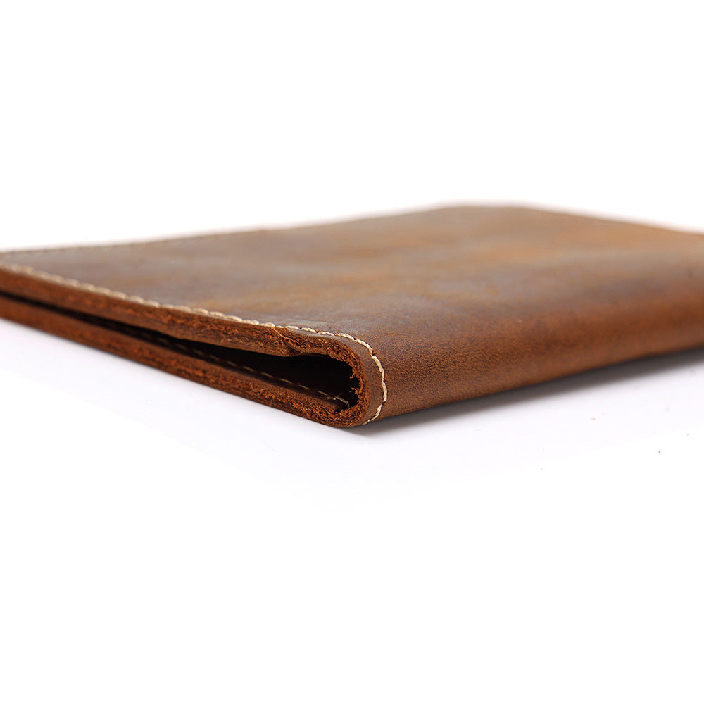 Priam Handmade Leather Passport Cover - Elegant & Durable Travel Essential