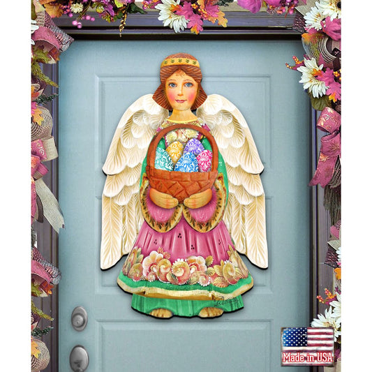 Easter Angel Easter Door Decor by G. DeBrekht - Easter Spring Decor - 8154153H-0