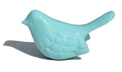 Vibhsa Sea Green Bird Figurines – Handcrafted Aluminum Decor for Health, Happiness & Elegance | 5" Table Top Ornaments