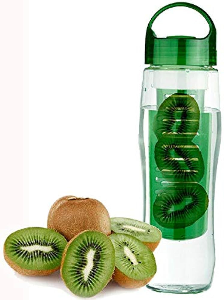 Fruitzola JAMMER Fruit Infuser Water Bottle - 24 Oz, BPA-Free, 5 Colors - Enhance Your Hydration with Delicious Flavors