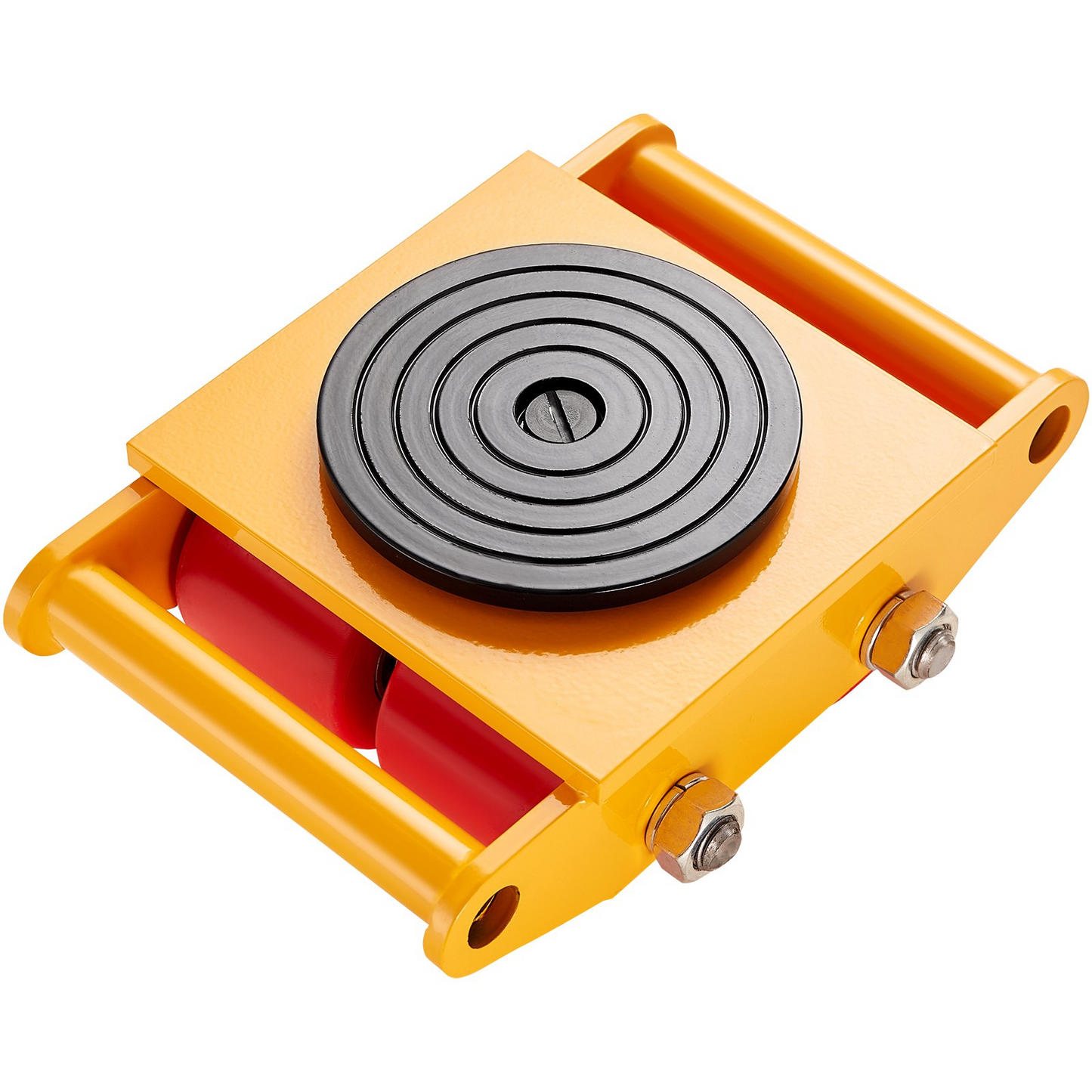 VEVOR Machinery Skate Dolly - 13,200 LBS Heavy Duty Carbon Steel Mover, 360° Rotation for Warehouses, Workshops, Factories