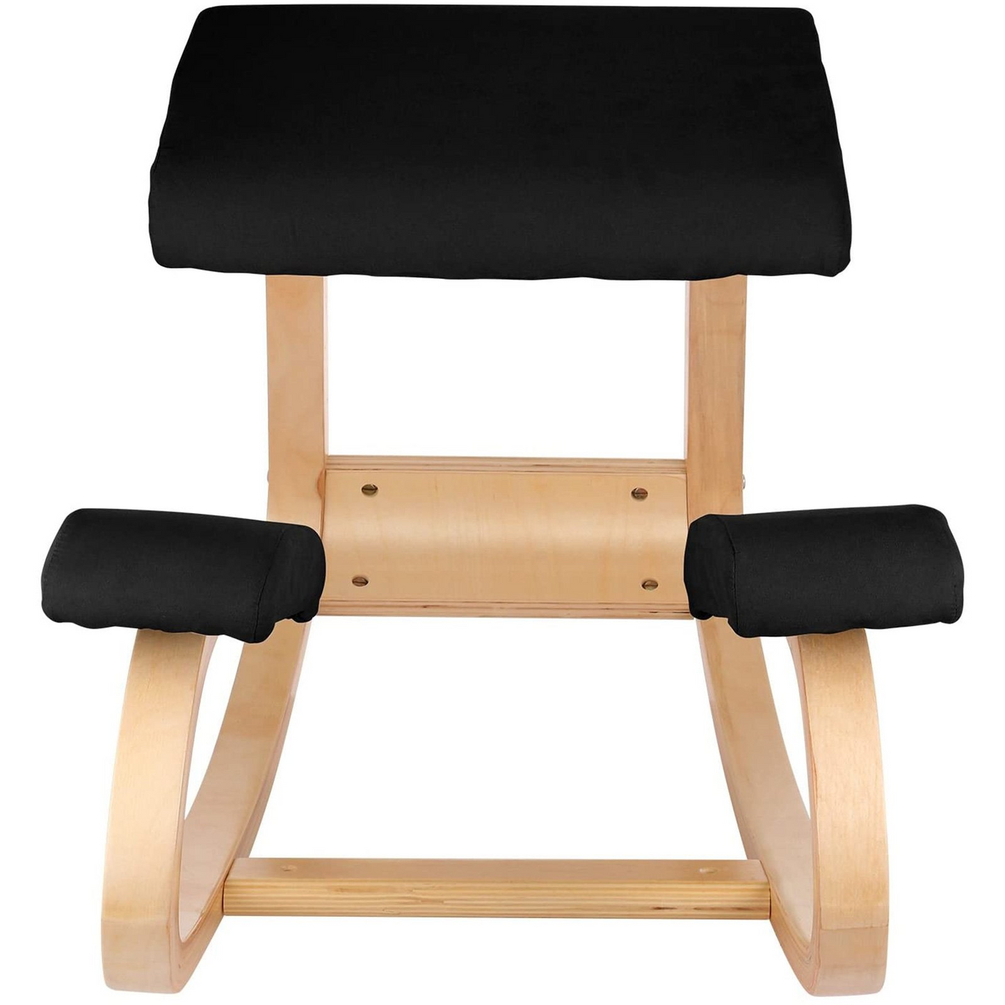 VEVOR Wooden Ergonomic Kneeling Chair with Memory Seat Cushion - Relieve Body Pain and Correct Posture