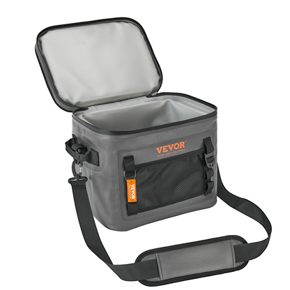 VEVOR Soft Cooler Bag - Leakproof & Waterproof Insulated Cooler for Outdoor Adventures - 24 Can Capacity, Lightweight & Portable with Built-in Bottle Opener